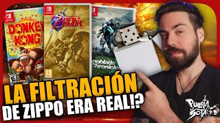 💥ESTO demostraría que estos JUEGOS FILTRADOS SON REALES Zippo BANEADO por filtrar ZELDA [upl. by Jezrdna]