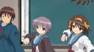 Haruhi Suzumiya Ending Dance  Cartoon Heroes [upl. by Vitek]