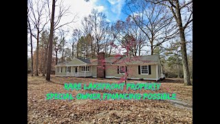 Renovated Henrico Lakefront 4 BDRM Retreat RARE Owner Financing 439K [upl. by Cattier]