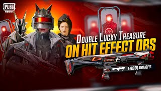 Double Lucky Treasure  DBS On Hit Effect  🔥 PUBG MOBILE 🔥 [upl. by Anelaf]