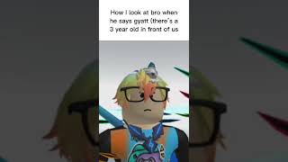 No 😞😓 roblox shorts trend funny [upl. by Merrielle]