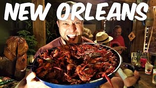 Furious World Tour  New Orleans  50lbs of Crawfish Worlds Best Catfish Bourbon Street and More [upl. by Heidie]