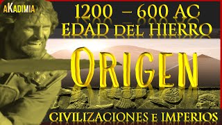 CIVILIZACIONES d La EDAD del HIERRO【1200600 AC】💥🛑 DOCUMENTAL【ASIRIA FENICIOS BABILONIA ISRAEL】 [upl. by Alegnasor]