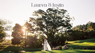 A Documentary Wedding Video  Lauren amp Justin Tiffanys Maleny [upl. by Eural]