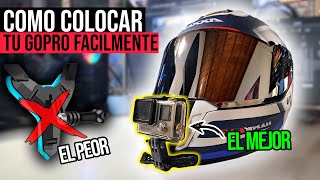 COMO COLOCAR TU GOPRO EN EL CASCO [upl. by Munafo]