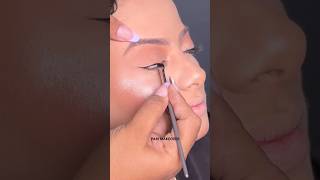 Double wing liner tutorial for beginners bappamory bappa pari parimakeover makeupartist liner [upl. by Hawken]