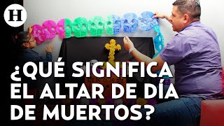 Día de Muertos ¿Qué significan los 7 niveles que debe llevar la ofrenda de día de muertos [upl. by Ahtnama]