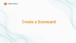 Create a Scorecard in Analyst Tool [upl. by Eityak]