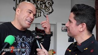 TITO ORTIZ REACTS TO LIDDELL LOOKING TERRIBLE IN TRAINING CLIPS quotHES SANDBAGGING ITquot [upl. by Yehsa]