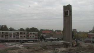 Sloop toren Stephanusplein in Hardenberg [upl. by Nirihs]