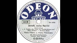 Hans Albers und Heinz Rühmann  Jawohl meine Herrn [upl. by Norahs]