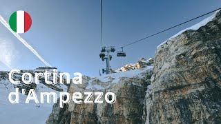 Cortina dAmpezzo  Dolomity 2024  Lyžovačka na svahoch Svetového pohára [upl. by Brower206]