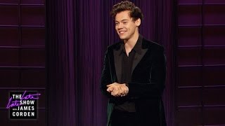 Harry Styles Late Late Show Monologue [upl. by Nnairret238]