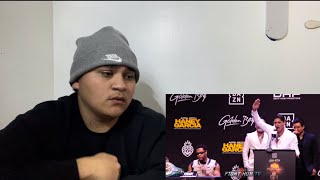 Devin Haney Vs Ryan Garcia Press Conference Reaction Video [upl. by Taima]