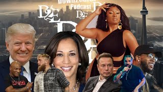 D2E Report Donald Trump Kamala Harris Meg The stallion Tory Lanez Mike Tyson Jake Paul amp Elon musk [upl. by Elleryt]