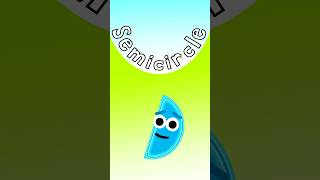 📖 Story Spectacular Presents Introducing Semicircle 🌓 SHORTS kids shapesexploration shapes [upl. by Lolanthe]