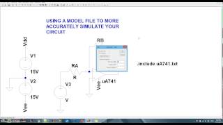 Importing ModelSubcircuit File into LTSpice [upl. by Ashly]