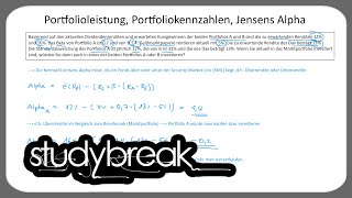 Portfolioleistung Portfoliokennzahlen Jensens Alpha  Asset Management [upl. by Ener926]