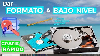 realizar FORMATO a BAJO NIVEL beneficios HDD LLF Low Level Format Tool [upl. by Einahpehs]