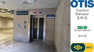 Replaced Toshiba OTIS Gen2 Elevator at Tanah Merah MRT Station Lift 5 [upl. by Sigismund161]