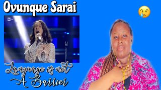 SANREMO 2022 Irama Ovunque Sarai REACTION [upl. by Gunther]