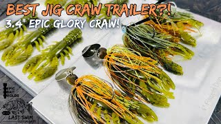 New Best DIY SwimjigChatterbait Craw Trailer  Epic Bait Molds [upl. by Pimbley]