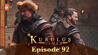 Kurulus Osman Urdu  Season 4 Episode 92 [upl. by Nwahsirhc]