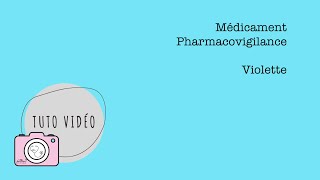 Médicament – Pharmacovigilance [upl. by Etterraj]