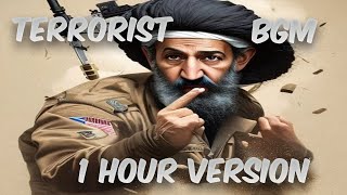 Terrorist BGM  1 hour version  instagramtrending [upl. by Eveam]