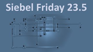 Siebel Friday 26 May 2023 [upl. by Ydaj309]