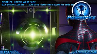 Marvels SpiderMan 2  All Prowler Stash Locations CoSigning Trophy Guide [upl. by Valerle533]