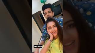 Tejasswi Prakash and Karan Kundrra celebration after Winning bigg boss 15 Trophy [upl. by Nady]