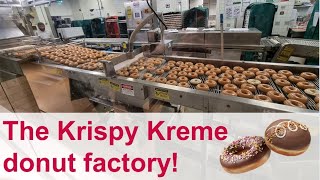 Inside the Krispy Kreme donut factory [upl. by Yesmar181]