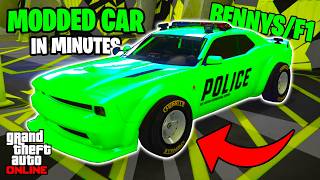 NEW FASTEST F1 WHEELS ON ANY CAR IN GTA 5 ONLINE  BENNYS MERGE GLITCH 169 ALL PLATFORMS [upl. by Ecidnacal]