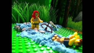 Ovids Metamorphoses DIANA AND ACTAEON  LEGO ANIMATION [upl. by Ueihtam]