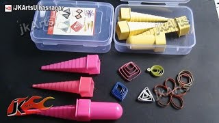 Paper Quilling Border Buddy Tool  How to use Quilling Tools  JK Arts 524 [upl. by Neu347]