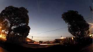 Waning Crescent Moon Time Lapse [upl. by Duquette]