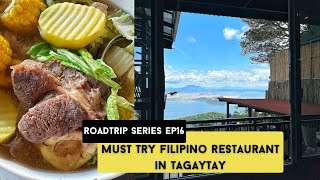 Must Try Filipino Restaurant in Tagaytay  SOL VICTORIAS  Joel Clavio Eats [upl. by Duma]