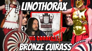 Linothorax VS Bronze Armour  an addition to lexfridman  metatronyts videos with Dr Aldrete [upl. by Niveg]