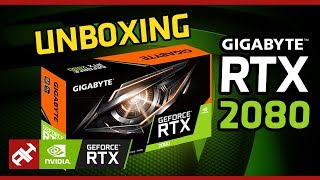 فتح صندوق الوحش Gigabyte GeForce RTX 2080 GAMING OC [upl. by Nyer851]