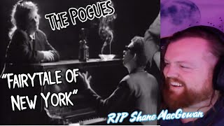 Reacting to The Pogues quotFairytale of New Yorkquot MV and Live  Rest In Peace Shane MacGowan [upl. by Harwill]