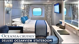 Oceania Regatta  Deluxe Oceanivew Stateroom Full Walkthrough Tour amp Review  4K [upl. by Ramhaj]