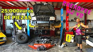 ¿El JEEP CHEROKEE WJ mas extremo de España Empezamos el proyecto mas caro del canal [upl. by Ahsocin579]