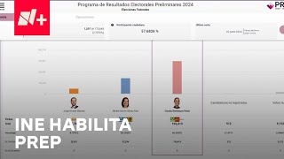 Instituto Nacional Electoral habilita el PREP 2024  N [upl. by Annol]