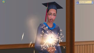 Senior Year In University The Sims 2 Legacy Challenge Part 12 [upl. by Yehus]