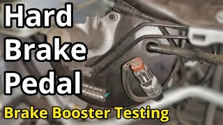 How To Test For A Faulty Brake Booster  Step By Step Guided Instructions [upl. by Troxell]