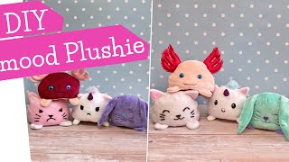 Wendetier nähen  Stimmungstier  Stofftier zum wenden  DIY mood plushie  Nähanleitung  mommymade [upl. by Nirat]