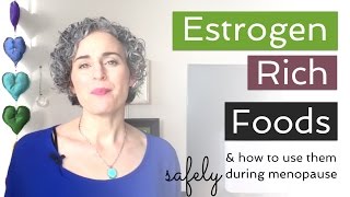 Estrogen Rich Foods What To Avoid amp How To Use Them Safely During Menopause [upl. by Siuqcram]