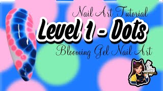 How to create Blooming Gel Dots Pattern [upl. by Morocco]