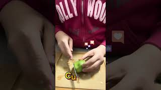 Kiwi peeling to the max😋🥰 [upl. by Enajharas]